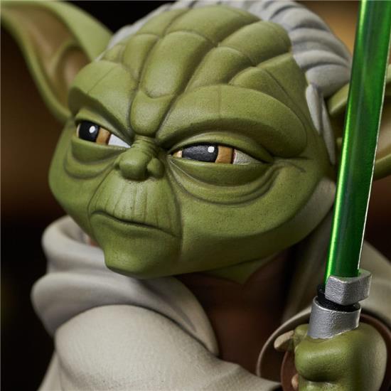 Star Wars: Yoda (Clone Wars) Buste 1/7 13 cm