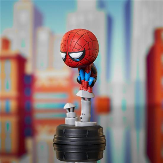 Marvel: Spider-Man on Chimney Marvel Animated Statue 15 cm