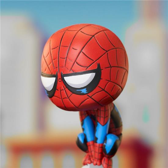 Marvel: Spider-Man on Chimney Marvel Animated Statue 15 cm