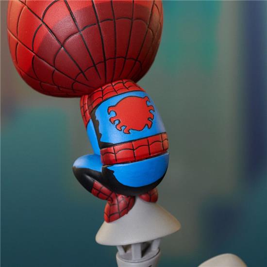 Marvel: Spider-Man on Chimney Marvel Animated Statue 15 cm