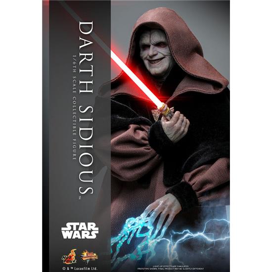 Star Wars: Darth Sidious Movie Masterpiece Action Figure 1/6 29 cm