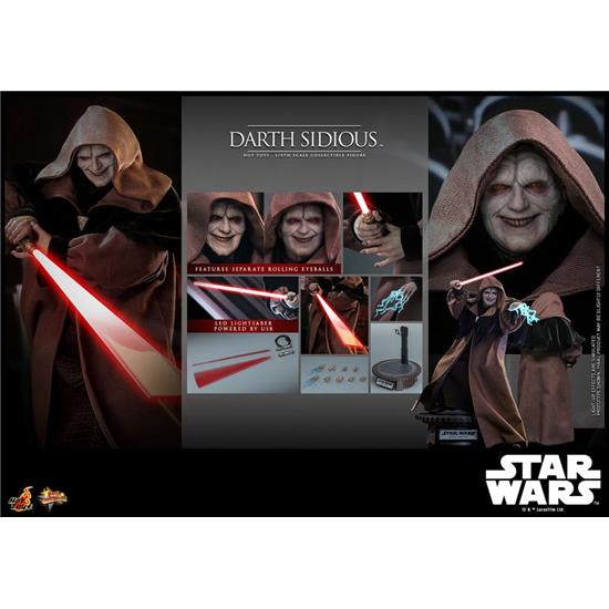 Star Wars: Darth Sidious Movie Masterpiece Action Figure 1/6 29 cm