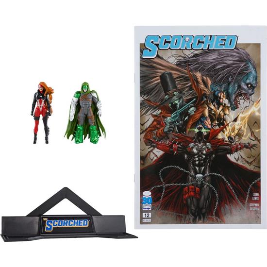 Spawn: She-Spawn & Curse (Scorched #12) Action Figures 2-Pack 8 cm