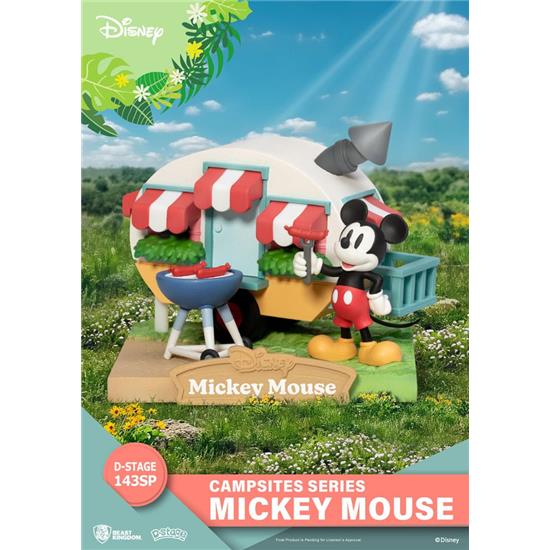 Disney: Mickey Mouse Special Edition D-Stage Campsite Series Diorama 10 cm