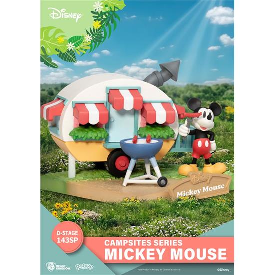 Disney: Mickey Mouse Special Edition D-Stage Campsite Series Diorama 10 cm