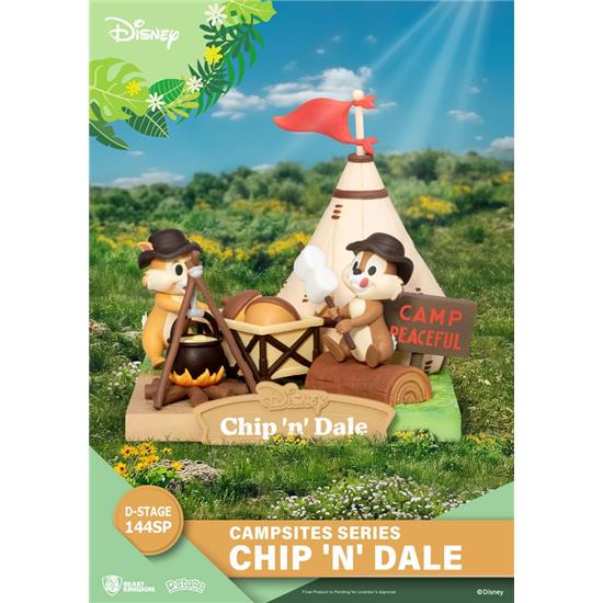 Disney: Chip & Dale Special Edition D-Stage Campsite Series Diorama 10 cm