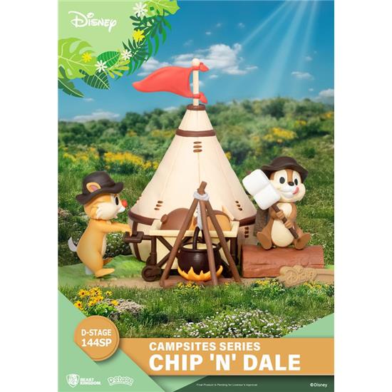 Disney: Chip & Dale Special Edition D-Stage Campsite Series Diorama 10 cm