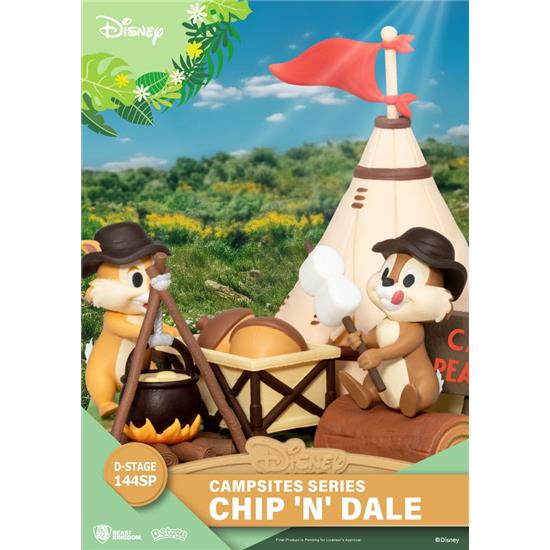 Disney: Chip & Dale Special Edition D-Stage Campsite Series Diorama 10 cm