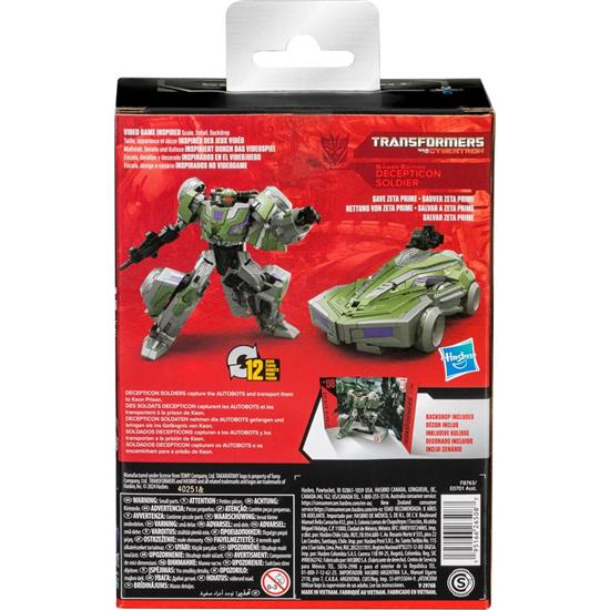 Transformers: Sideswipe Gamer Edition Studio Series Deluxe Class Action Figure 11 cm