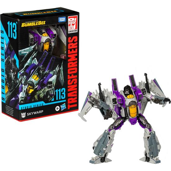 Transformers: Skywarp Studio Series Voyager Class Action Figure 17 cm