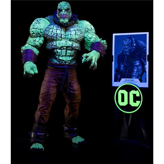 DC Comics: Killer Croc (GITD) (Gold Label) DC Multiverse Megafig Action Figure 30 cm