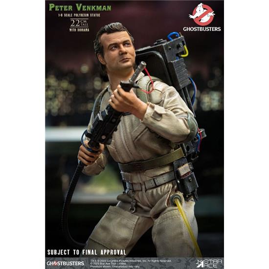 Ghostbusters: Peter Venkmann + Winston Zeddemores Resin Statue 1/8 Twin Pack Set 22 cm