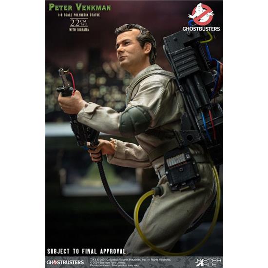 Ghostbusters: Peter Venkmann + Winston Zeddemores Resin Statue 1/8 Twin Pack Set 22 cm