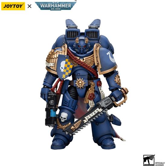 Warhammer: Ultramarines Captain With Jump Pack Action Figure 1/18 12 cm