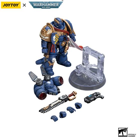 Warhammer: Ultramarines Captain With Jump Pack Action Figure 1/18 12 cm