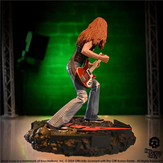 Metallica: Cliff Burton II Rock Iconz Statue 22 cm