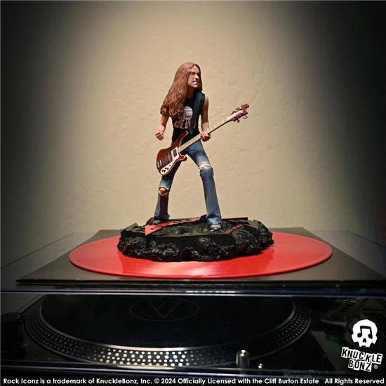 Metallica: Cliff Burton II Rock Iconz Statue 22 cm