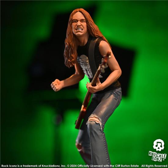 Metallica: Cliff Burton II Rock Iconz Statue 22 cm