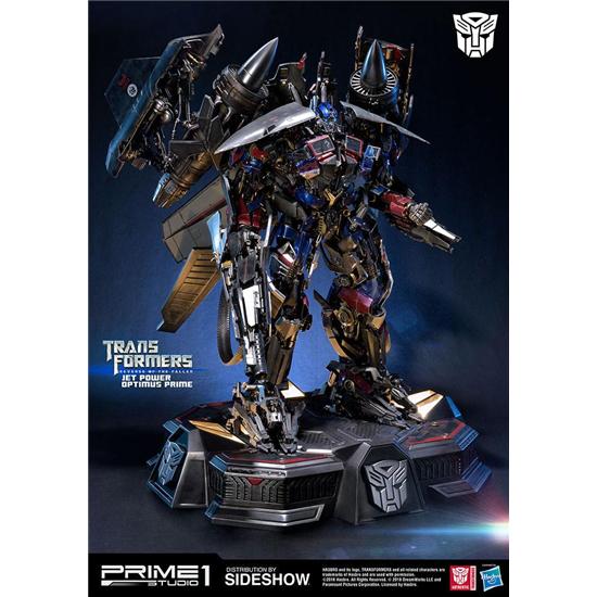 Transformers: Transformers Revenge of the Fallen Statue Jetpower Optimus Prime 93 cm