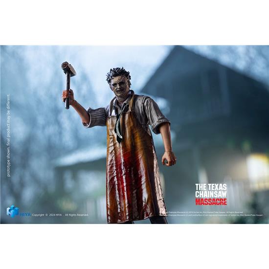 Texas Chainsaw Massacre: Leatherface Killing Maske (1974) Exquisite Mini Action Figure 1/18 11 cm