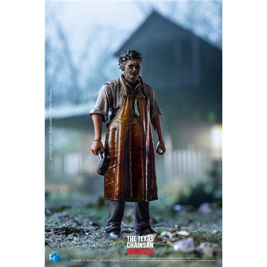 Texas Chainsaw Massacre: Leatherface Killing Maske (1974) Exquisite Mini Action Figure 1/18 11 cm