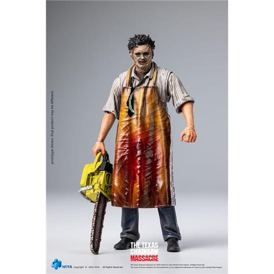 Texas Chainsaw Massacre: Leatherface Killing Maske (1974) Exquisite Mini Action Figure 1/18 11 cm