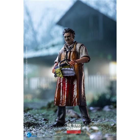 Texas Chainsaw Massacre: Leatherface Killing Maske (1974) Exquisite Mini Action Figure 1/18 11 cm