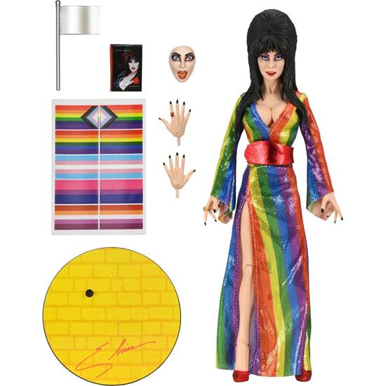 Elvira: Over the Rainbow Elvira Clothed Action Figure 20 cm