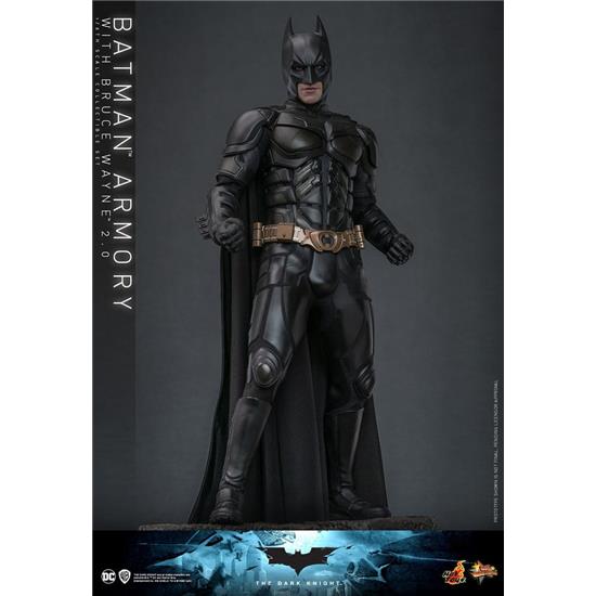 Batman: Batman Armory with Bruce Wayne (2.0) (Dark Knight) Movie Masterpiece Action Figures & Diorama 1/6