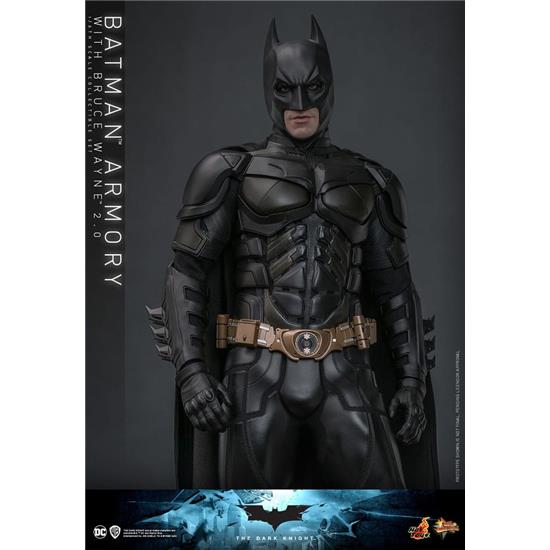 Batman: Batman Armory with Bruce Wayne (2.0) (Dark Knight) Movie Masterpiece Action Figures & Diorama 1/6