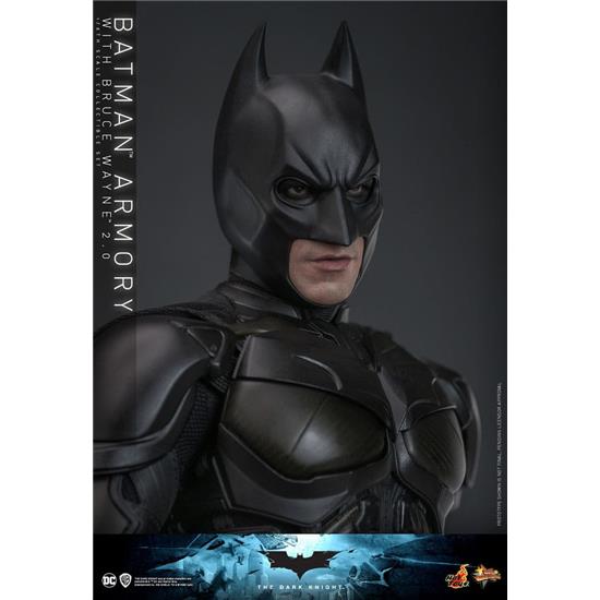 Batman: Batman Armory with Bruce Wayne (2.0) (Dark Knight) Movie Masterpiece Action Figures & Diorama 1/6