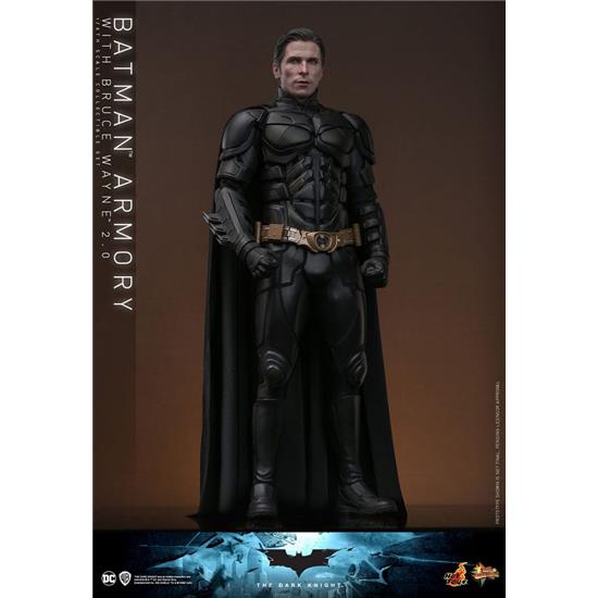 Batman: Batman Armory with Bruce Wayne (2.0) (Dark Knight) Movie Masterpiece Action Figures & Diorama 1/6