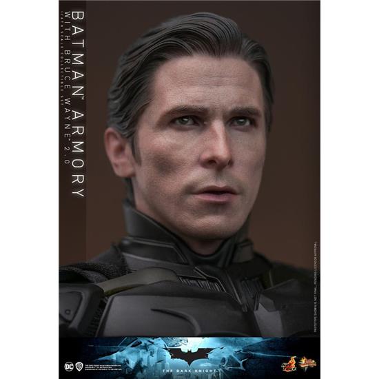 Batman: Batman Armory with Bruce Wayne (2.0) (Dark Knight) Movie Masterpiece Action Figures & Diorama 1/6