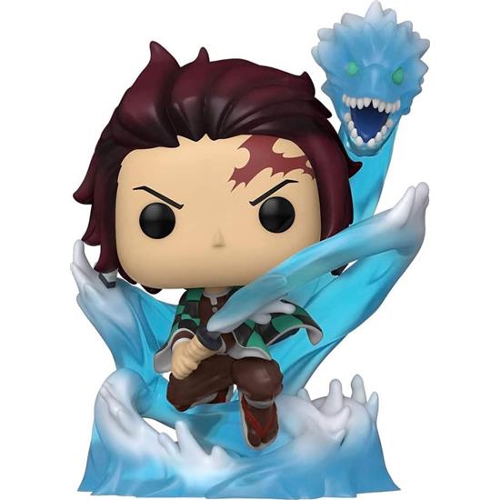 Manga & Anime: Tanijro W/ Dragon GITD Exclusive POP! Animation Vinyl Figur (#873)