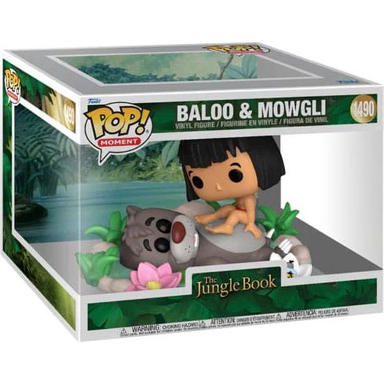 Junglebogen: Baloo & Mowgli POP Moments Vinyl Figursæt (#1490)