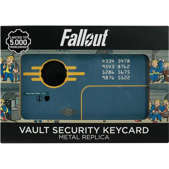 Fallout: Fallout Replica Vault Security Keycard Limited Edition