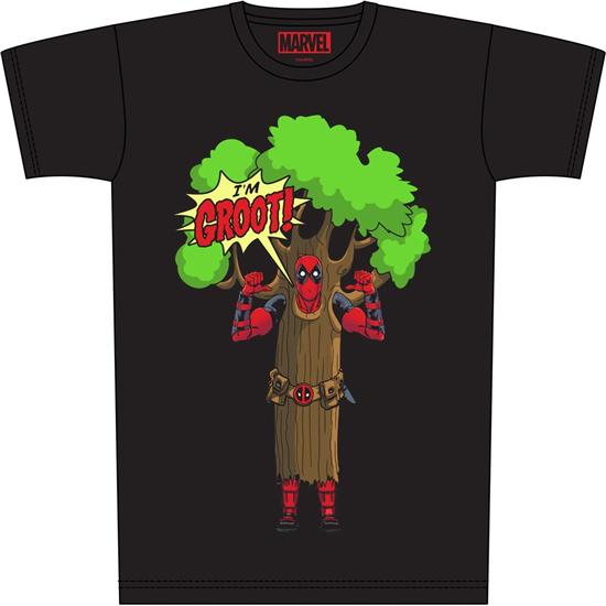 Deadpool: Deadpool T-Shirt I am Groot