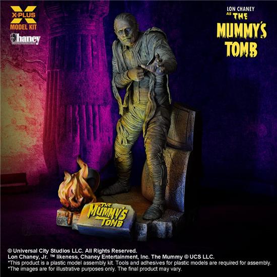 The Mummy´s Tomb: Lon Chaney Jr. as Mummy Tomb Plastic Model Kit 1/8 23 cm