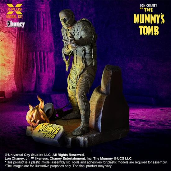 The Mummy´s Tomb: Lon Chaney Jr. as Mummy Tomb Plastic Model Kit 1/8 23 cm