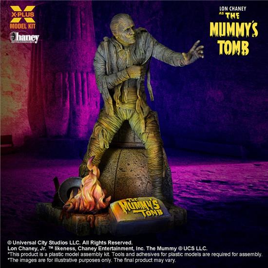 The Mummy´s Tomb: Lon Chaney Jr. as Mummy Tomb Plastic Model Kit 1/8 23 cm