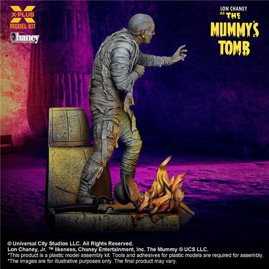 The Mummy´s Tomb: Lon Chaney Jr. as Mummy Tomb Plastic Model Kit 1/8 23 cm