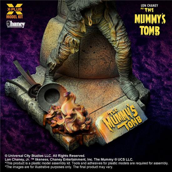 The Mummy´s Tomb: Lon Chaney Jr. as Mummy Tomb Plastic Model Kit 1/8 23 cm