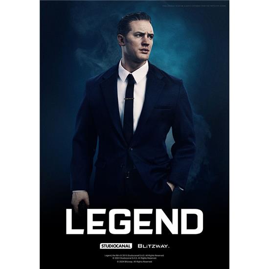 Legend: Reginald Reggie Kray Superb Scale Statue 1/4 53 cm