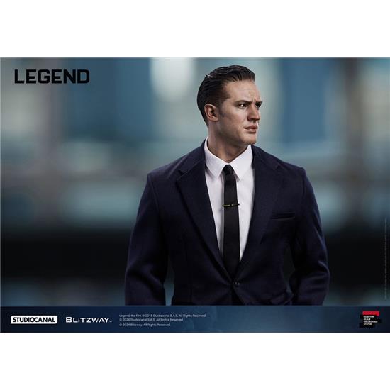 Legend: Reginald Reggie Kray Superb Scale Statue 1/4 53 cm