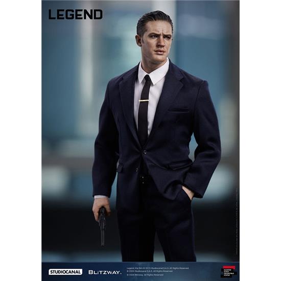 Legend: Reginald Reggie Kray Superb Scale Statue 1/4 53 cm