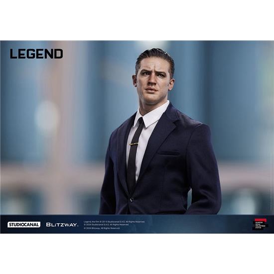 Legend: Reginald Reggie Kray Superb Scale Statue 1/4 53 cm