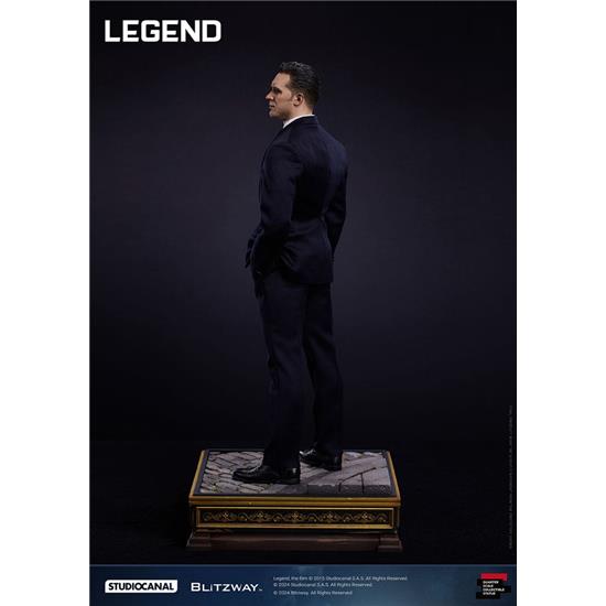 Legend: Reginald Reggie Kray Superb Scale Statue 1/4 53 cm