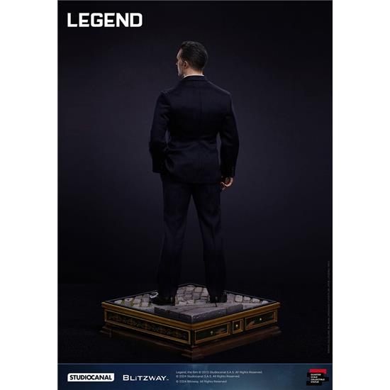 Legend: Reginald Reggie Kray Superb Scale Statue 1/4 53 cm