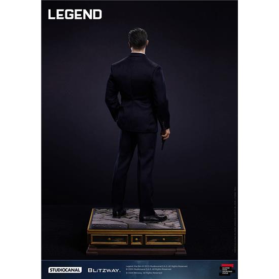 Legend: Reginald Reggie Kray Superb Scale Statue 1/4 53 cm