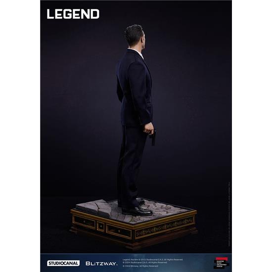 Legend: Reginald Reggie Kray Superb Scale Statue 1/4 53 cm